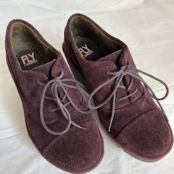 Rare Fly London, Suede, Lace Up Wedges, Size 35 - Picture 10 of 10